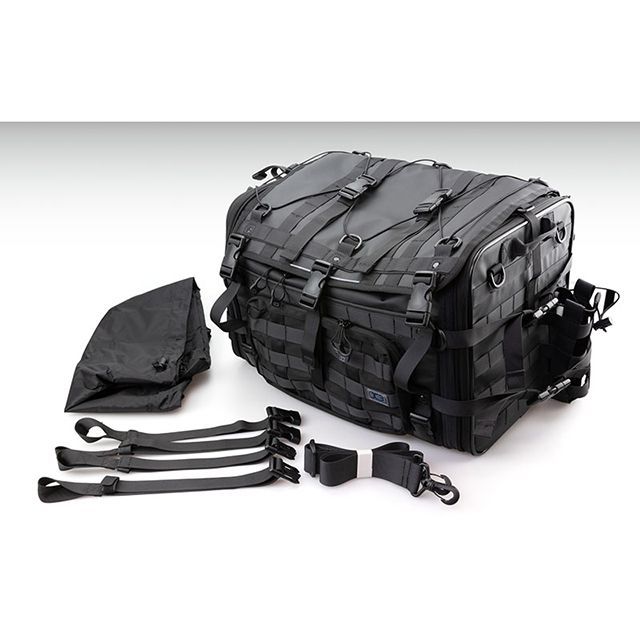 K3 シートバッグ L タクティカル TC07A（ブラック） ZK3-10007BA｜モトメガネ 店