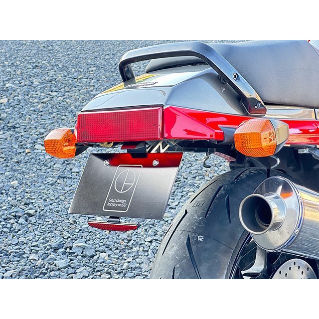 ギルドデザイン GPZ900R ビレットライセンスホルダー（ガンメタ） GPZ900R 71502