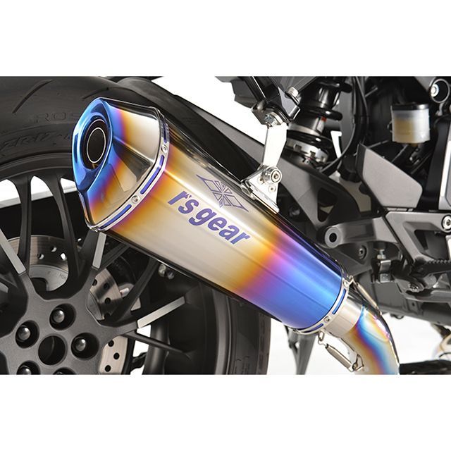 アールズギア GPスペックフルエキゾースト（チタンドラッグブルー） CB1000R GH38-T1RD