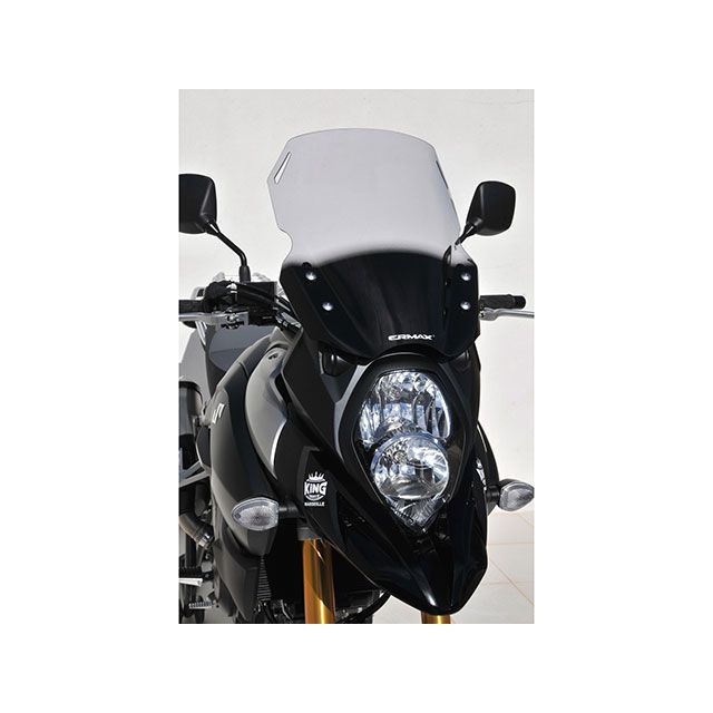 アルマックス V-Strom1000（DL1000） 2014-2019 ハイプロテクション ウインドシールド 43cm V-Strom1000（DL1000） カラー クリア ・010401091｜モトメガネ 店