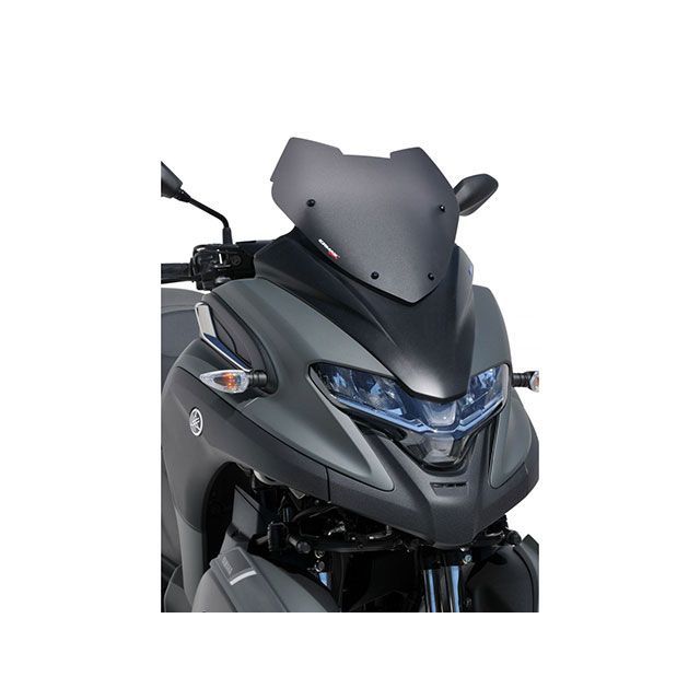 アルマックス トリシティ300 2020-2023 スポーツスクリーン 41cm TRICITY300 カラー ダークブラック ・0302Y94-56｜モトメガネ 店
