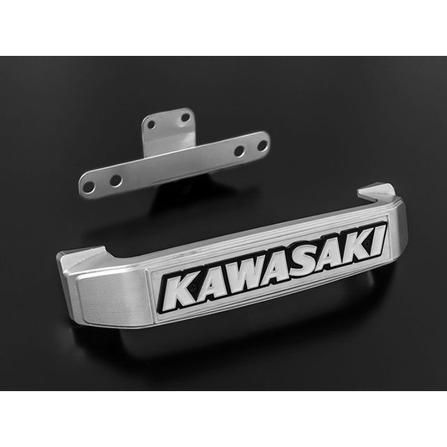アーキ BIGステムエンブレム＆ステーセット KAWASAKI大文字 Z900RS カラー シルバー 189-1172-1｜モトメガネ 店 19,246円