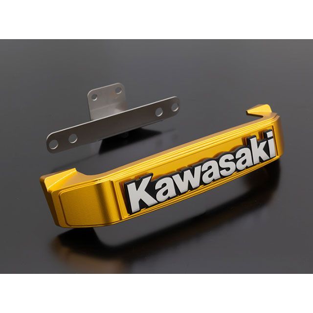 アーキ BIGステムエンブレム＆ステーセット Kawasaki小文字 Z900RS カラー ゴールド 189-1185-1