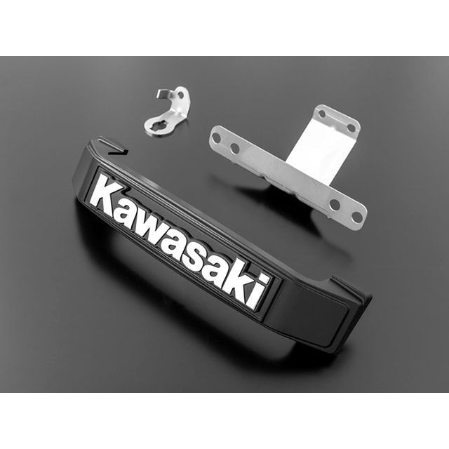 アーキ BIGステムエンブレム＆ステーセット Kawasaki小文字 Z900RS CAFE カラー ブラック 189-1184-2