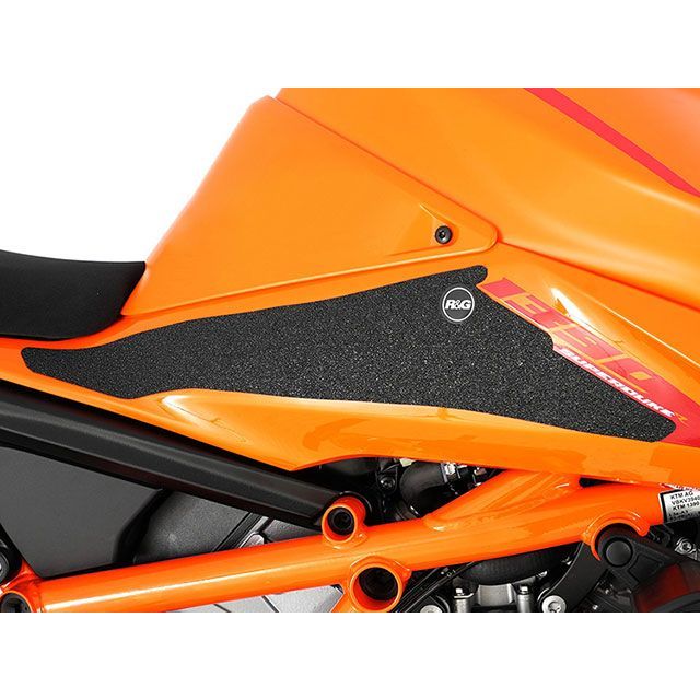 アールアンドジー タンクトラクショングリップ 2-Grip Kit(ブラック) 1390 Super Duke R/R Evo RG-EZRG520BL|モトメガネ 店