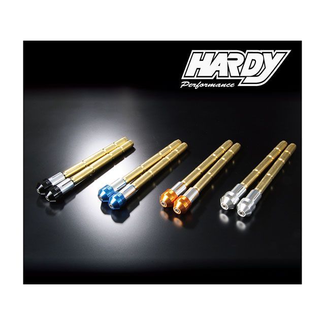 ハーディ 振動緩衝ハンドルバーウエイト 汎用 カラー ブラック HH09BK