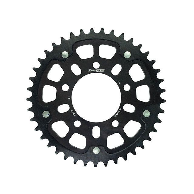 スーパースプロックス リア スプロケット（ステルス）7092-41T（ブラック） 社外ホイール対応：MARCHESINI（TYPE-A）、OZ、BST、ROTOBOX、ENKEI RST-7092:41-BLK