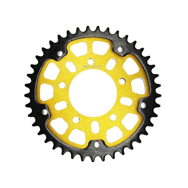 スーパースプロックス リア スプロケット（ステルス）7090-41T（ゴールド） 社外ホイール対応：MARCHESINI（TYPE-A）、OZ、BST、ROTOBOX、ENKEI RST-7090:41-GLD