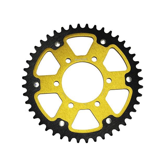スーパースプロックス リア スプロケット（ステルス）7094-44T（ゴールド） 社外ホイール対応：JB-MAGTAN、GALESPEED、LAVORANTE、MARVIC、DUOMO RST-7094:44-GLD