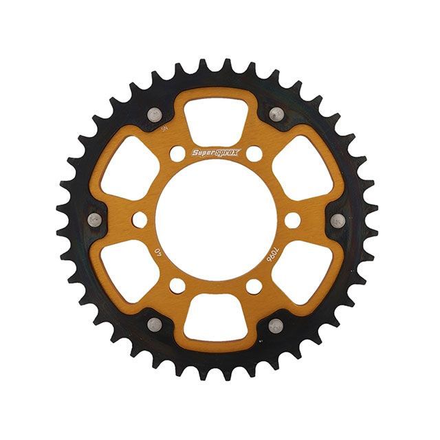 スーパースプロックス リア スプロケット（ステルス）7096-40T（ゴールド） 社外ホイール対応：JB-MAGTAN、GALESPEED、LAVORANTE、MARVIC、DUOMO RST-7096:40-GLD 8,152円