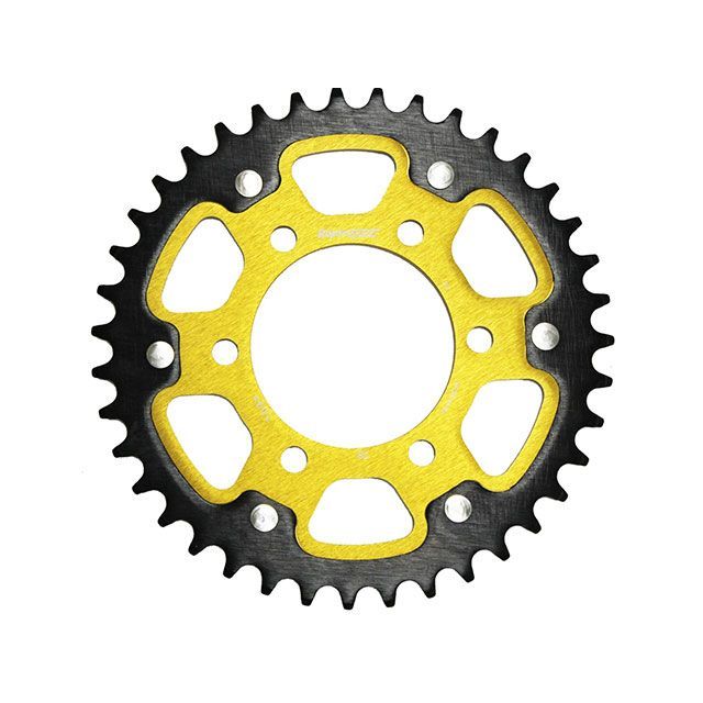 スーパースプロックス リア スプロケット（ステルス）7094-39T（ゴールド） 社外ホイール対応：JB-MAGTAN、GALESPEED、LAVORANTE、MARVIC、DUOMO RST-7094:39-GLD｜モトメガネ 店