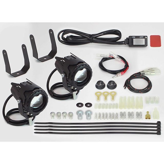 SP武川 LEDフォグランプキット（カットライン/10W）2個入 モンキー125タイモデル モンキー125 ・05-08-0634｜モトメガネ 店