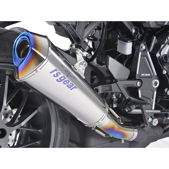 アールズギア GPスペックスリップオン（チタンポリッシュ） CB1000R GH54-T3RT