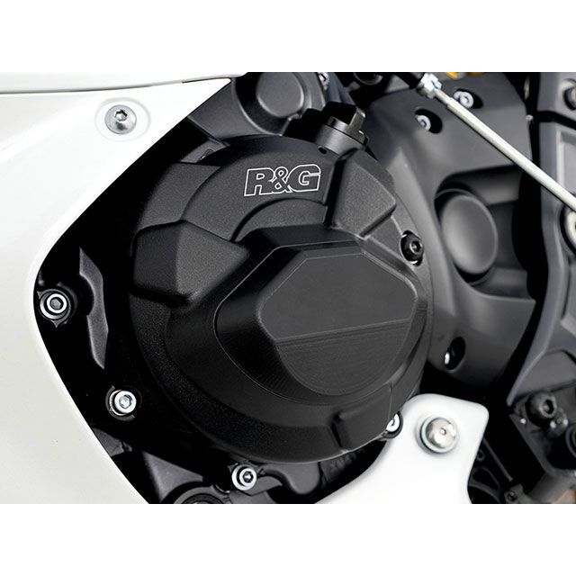 アールアンドジー ハイブリッドPROエンジンケースカバー Generator cover LHS（ブラック） RG-ECC0397PROBK｜モトメガネ 店