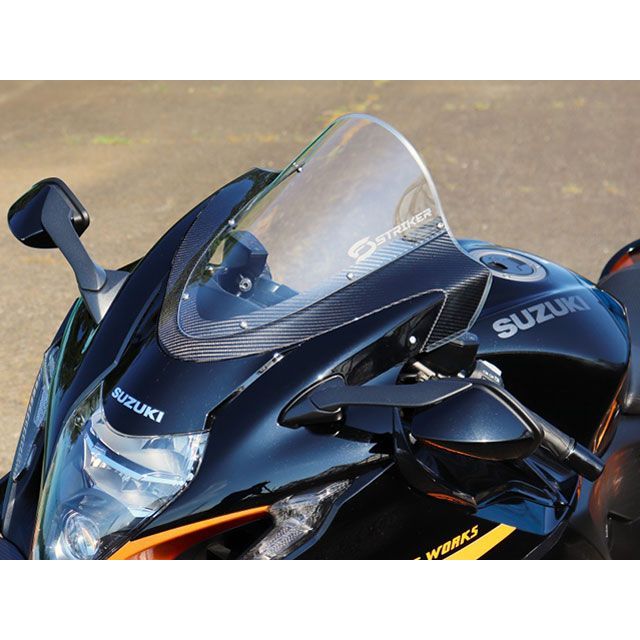ストライカー オリジナル エアロスクリーン 22Hayabusa（クリア） Hayabusa SS-ASC159C｜モトメガネ 店