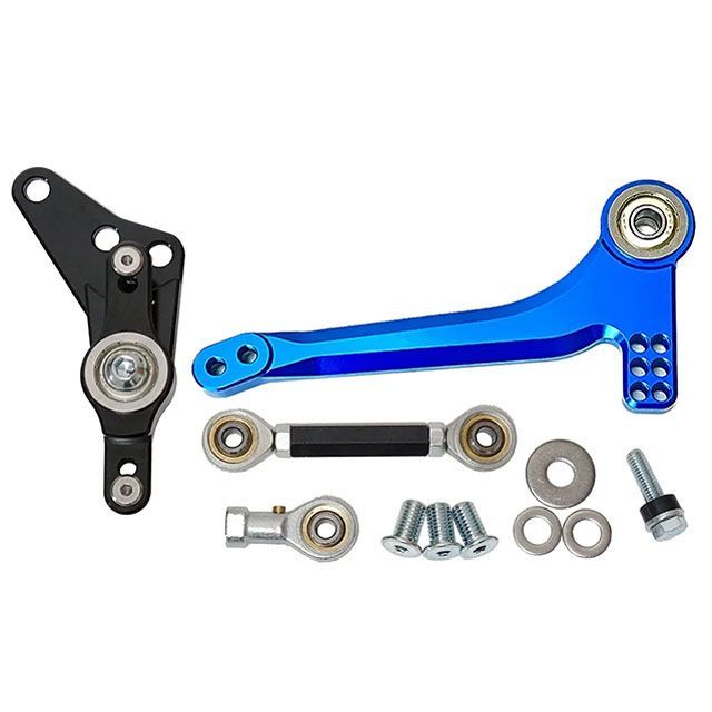 スナイパー NINJA ZX-25R ZX-4R SE ストリート用バックステップ対応 逆シフト変換キット 青 ZX-25R ストリート用 ZX-4R SE ストリート用 SP0121BL|モトメガネ 店