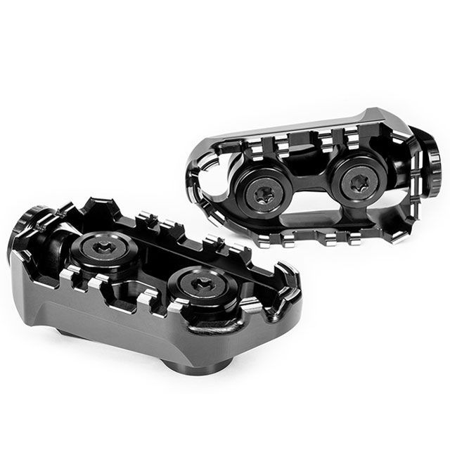 ギルズツーリング エンデューロ フットペグ キット 「Tech-X」 ライダー用(ブラック) NX400 NX500 RGK950UF35SETB|モトメガネ 店