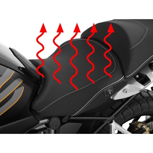 ワンダーリッヒ アクティブコンフォートシート 「AKTIVKOMFORT」 black for rider low シートヒーター W42723-612
