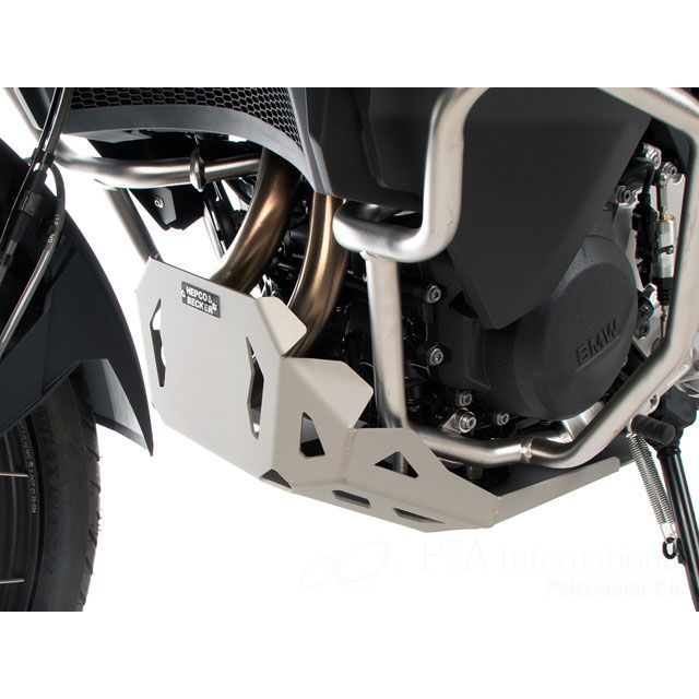 ヘプコ&ベッカー エンジンアンダーガード(アルミニウム) F800GS F900GS 810-6537-0012|モトメガネ 店