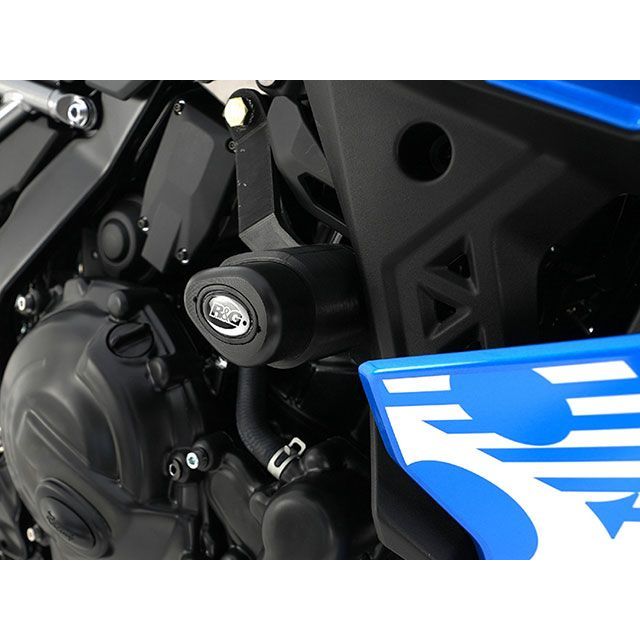 アールアンドジー エアロクラッシュプロテクター カウル加工無（ブラック） GSX-8R RG-CP0573BL｜モトメガネ 店