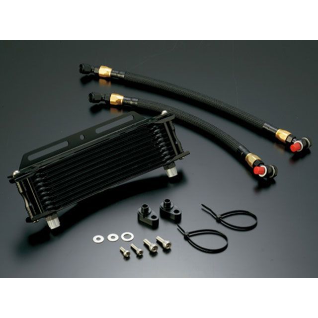 アクティブ オイルクーラーキット ラウンド ＃6 9-10R ブラック仕様 CB750 AC14032310B｜モトメガネ 店 56,856円