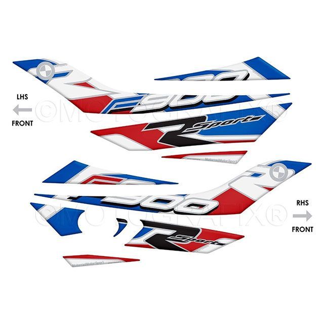モトグラフィックス ボディパッド リアパッド F900R MT-RB019WBR｜モトメガネ 店