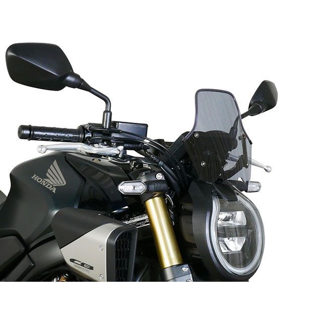 エムアールエー スクリーン レーシング(スモーク) CB650R/E-Clutch ・4025066176922|モトメガネ 店