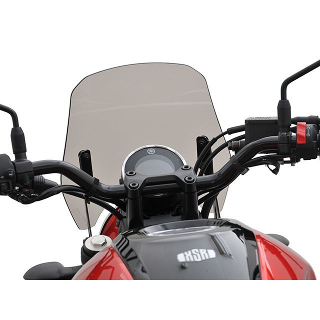 旭風防 メーターバイザー（ブラウンスモーク） XSR125 CZ-07