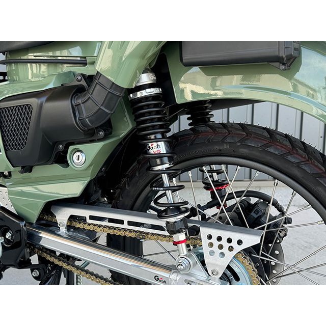 Gクラフト Gcraft&times;YSS ハイグレードサスペンション CT125用（ブラック＆シルバー） CT125 32643｜モトメガネ 店