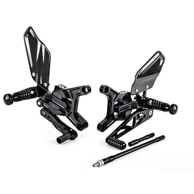 ギルズツーリング アジャスタブル バックステップ VCR38GT（ブラック） ZX-6R 636 VCRK07-BK｜モトメガネ 店