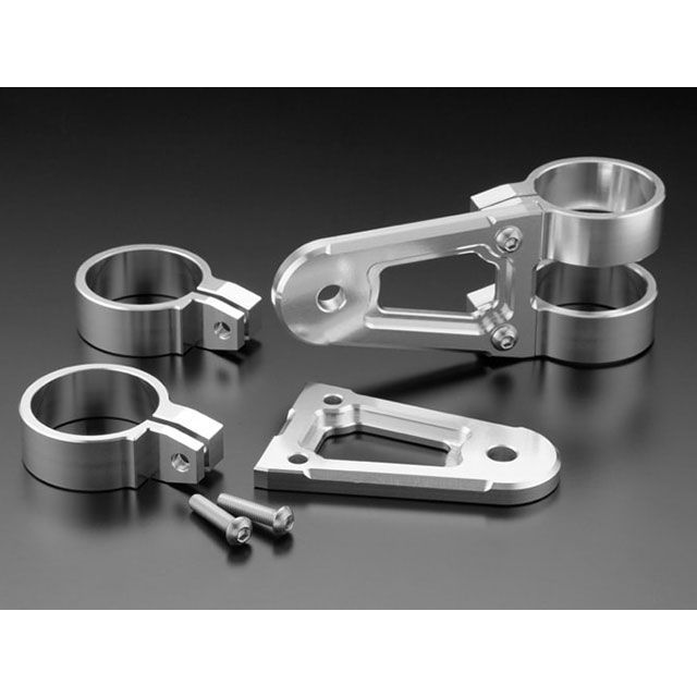 DRAFT BILLET ライトステー Φ33(シルバー) 131-0042|モトメガネ 店