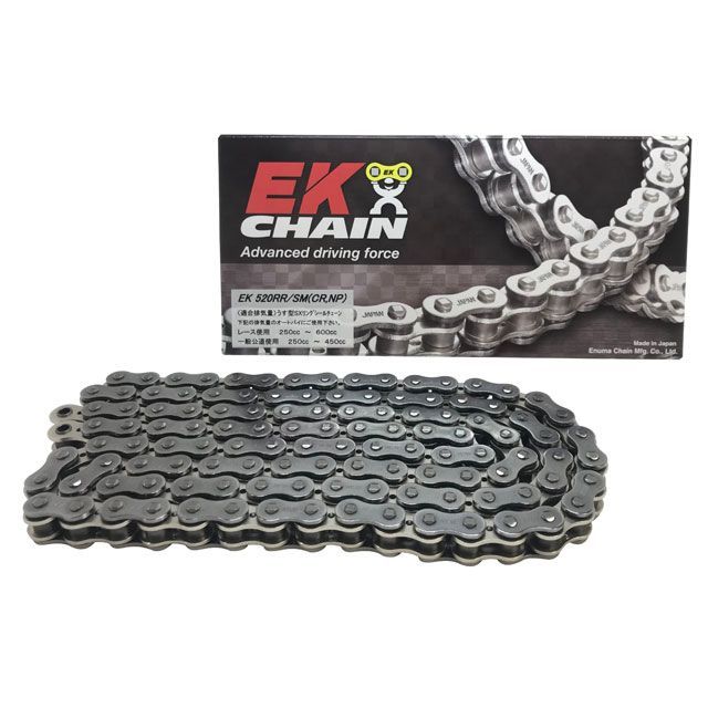 江沼チェーン エンデューロ/モタード用 SXリングチェーン（薄型シールチェーン） 520RR/SM（CR/NP） MLJ 汎用 リンク数 146L JAN_4571291791947