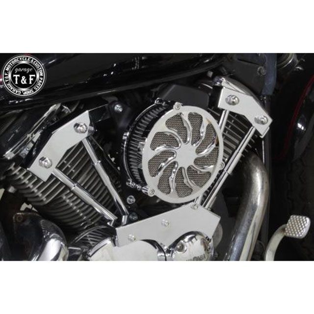 楽天市場】ドラッグスター1100/クラシック ファンネルエアクリーナー