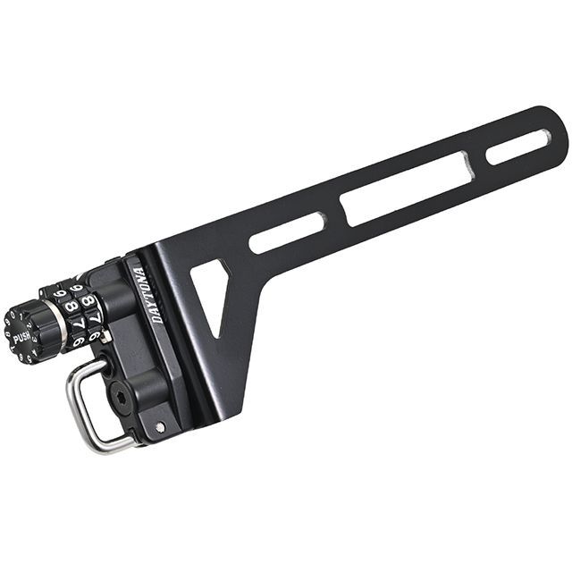 デイトナ ヘルメットホルダーダイヤル ナンバー左側 汎用 48520