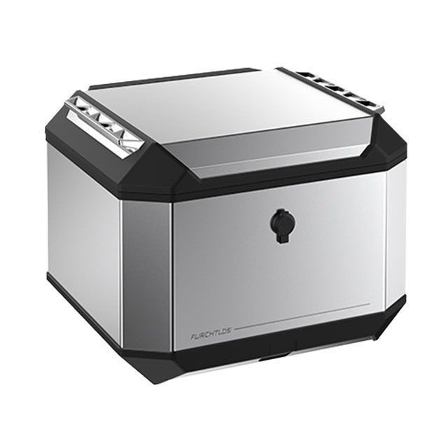 フルヒトロス リアボックス 50L RANGER TOP CASE トップケース バイク用 アルミ製 防水 大容量 収納（エアロ アルミ） FU01TCXX005000EX｜モトメガネ 店