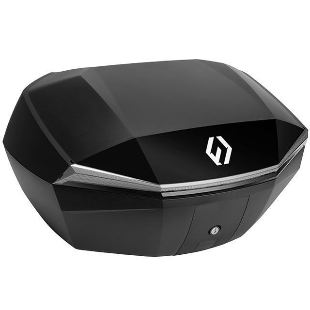 荷　　大きなカルチョッファ Amazon | バイクパーツセンター リアボックス48L ブラック