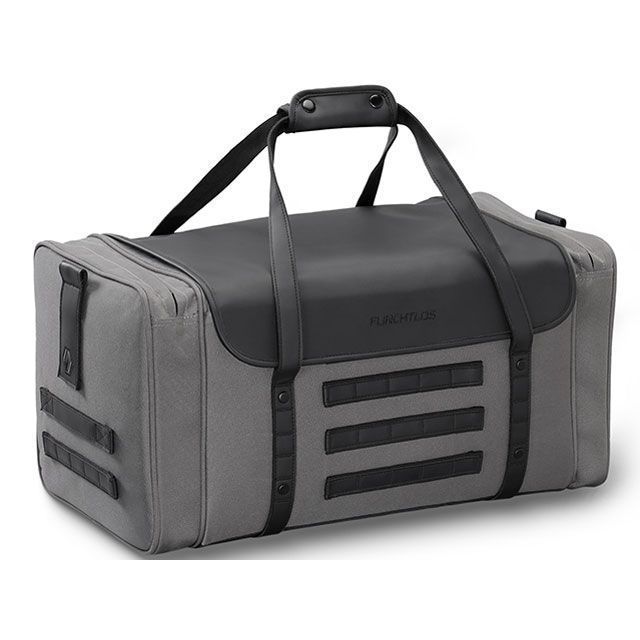 フルヒトロス レガシー ダッフルバッグ 46L（ビンテージグレー）/LEGACY Duffel Bag - 高耐久・カフェレーサーバッグ FU05LGDB004603EX