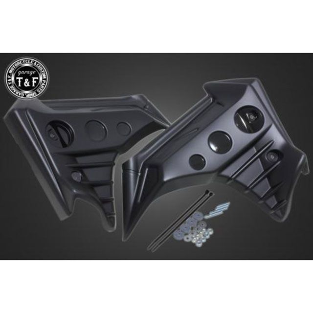 ガレージT&F レブル250 コンバットオーバーカウルKIT(マッドブラック) レブル250 ・2883MBK|モトメガネ 店