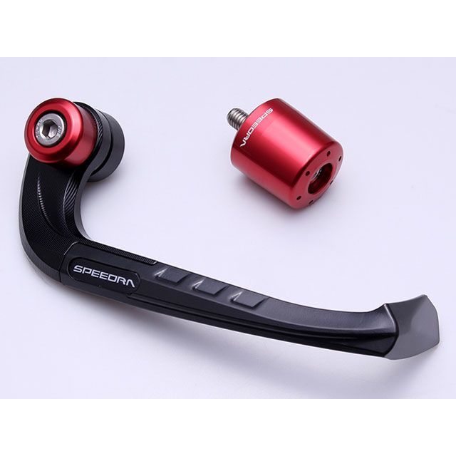SPEEDRA レバーガード＆バーエンドセット MT-09/SP/Y-AMT カラー レッド ALGV2YA04RD