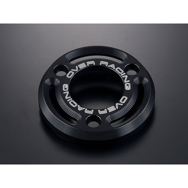 オーバーレーシング クラッチアウターカバー ブラック OVER RACING（オーバーレーシング） OVER オーヴァー クラッチアウター