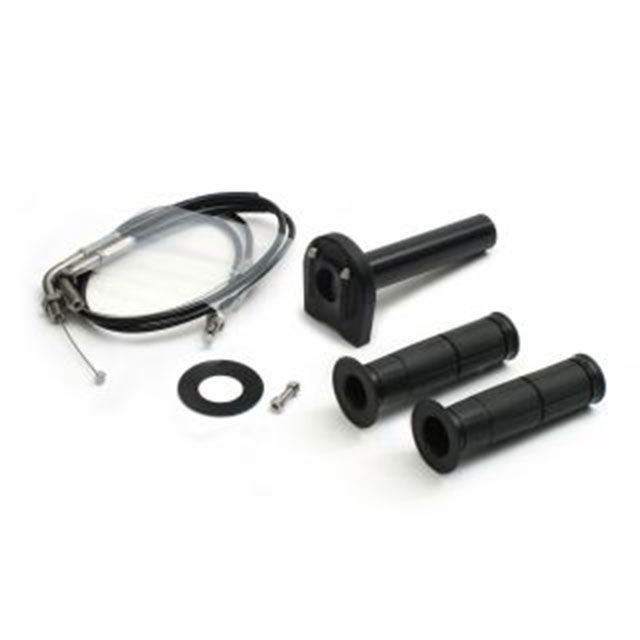 アクティブ スロットルキット TYPE-3 巻取φ40 ステン金具（ブラック） V MAX1200 1063442SU｜モトメガネ 店