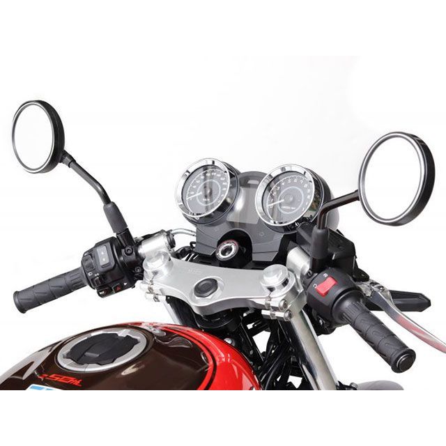 アクティブ 153GARAGE セパレートハンドル&トップブリッジキット(ブラック) Z650RS 15371101B|モトメガネ 店