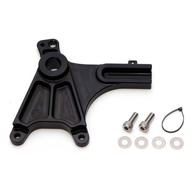 アクティブ リアキャリパーサポート ブラック（2POT 84mmピッチ＆STD径） SV650（ABS） SV650X（ABS） 1470096BN｜モトメガネ 店