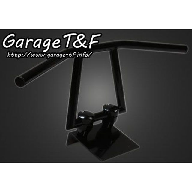 ガレージT&F アタッカーバーハンドル 8インチ/25.4mm（ブラック） ・505237｜モトメガネ 店