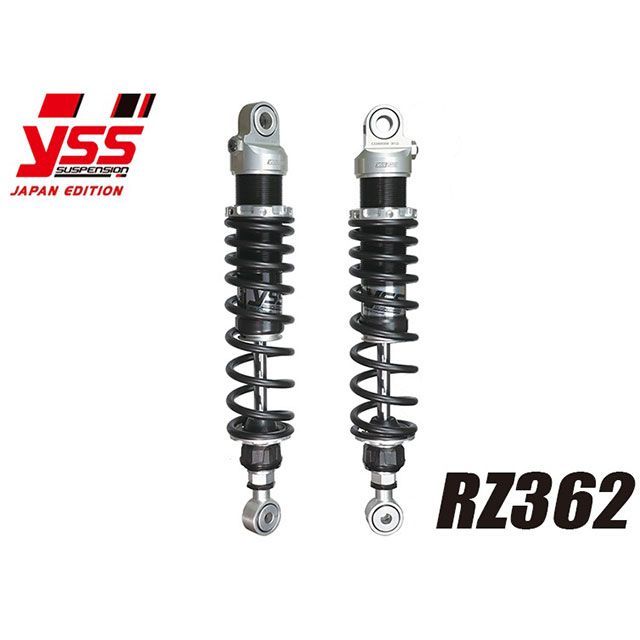 YSS リアサスペンション ツインショック RZ362【2本セット】 XJ750 カラー シルバー×ブラック 119-46023700