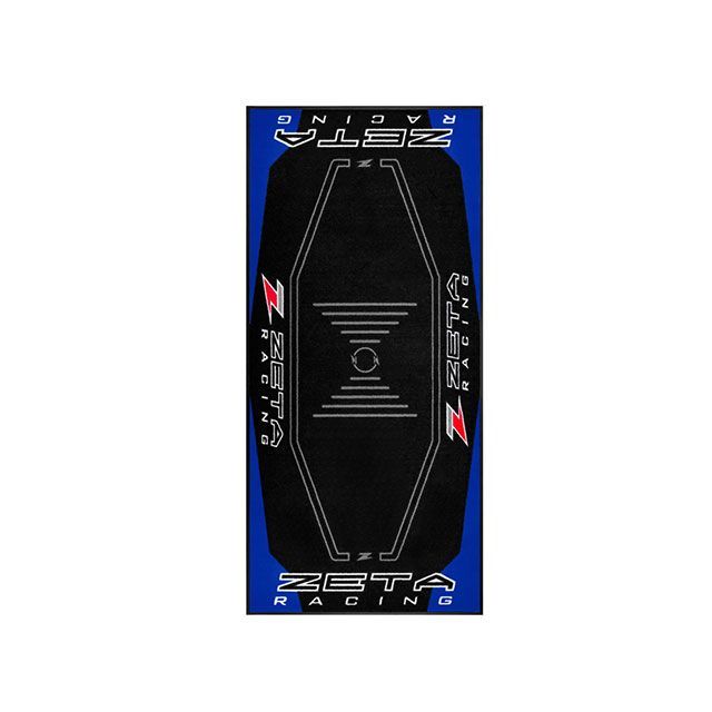 ダートフリーク レーシングマット フロア 100&times;220cm タイプ/カラー ZETA/ブルー/ブラック G6005｜モトメガネ 店 8,924円