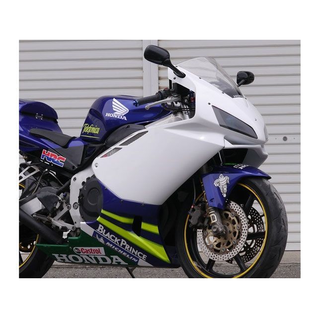 国内外の人気 外装パーツ カウル エアロ Cbr250rr Factory エントリーで最大p19倍 Saitaniya 90 Cbr250rrフルカウルtype 3 ノーマルヘッドライトver クリアーレンズ 適合 03 04cbr600 カラー 白ゲル 仕様 Rcvダクト