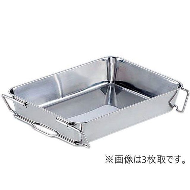 赤川器物製作所 33034 18-8 運搬バット 4枚取 33034|モトメガネ 店