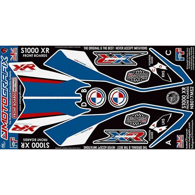 モトグラフィックス ボディパッド フロントパッド S1000XR（Special Motorsport Edition） MT-NB017MS2｜モトメガネ 店