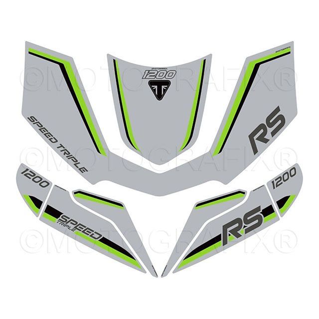 モトグラフィックス ボディパッド フロントパッド Speed Triple1200RS MT-NT015SG｜モトメガネ 店 12,690円